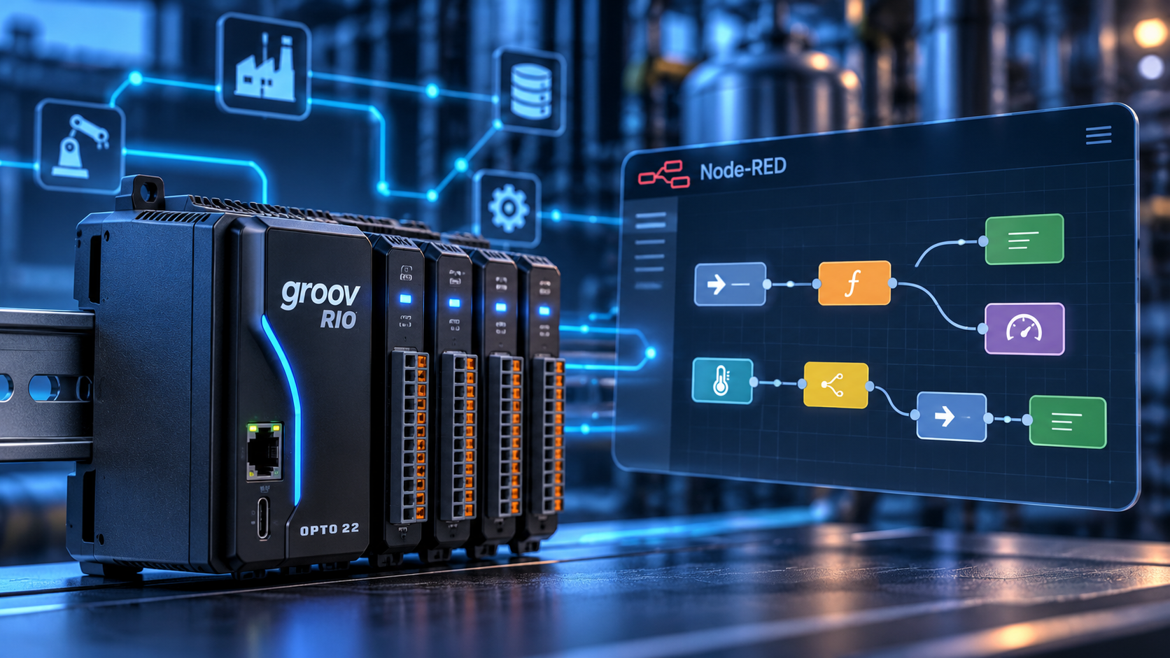 groov RIO con Node-RED