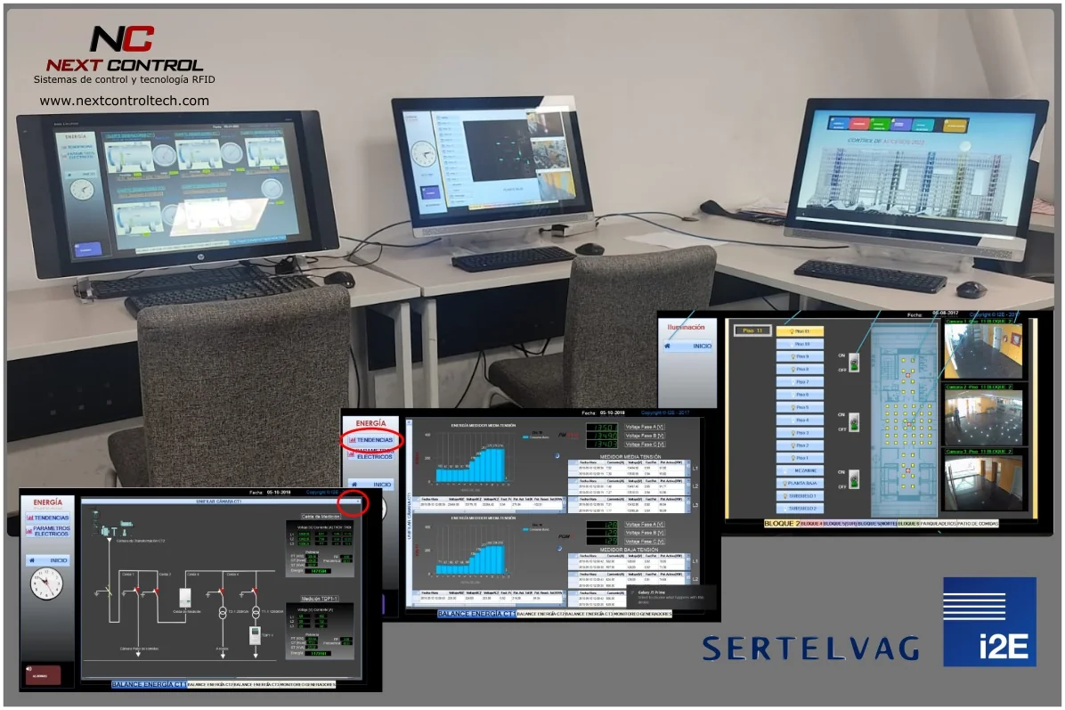 Sistemas HMI y SCADA para integración inteligente